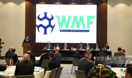 Bakıda Dünya Minifutbol Federasiyasının Baş Assambleyasının iclası keçirilib