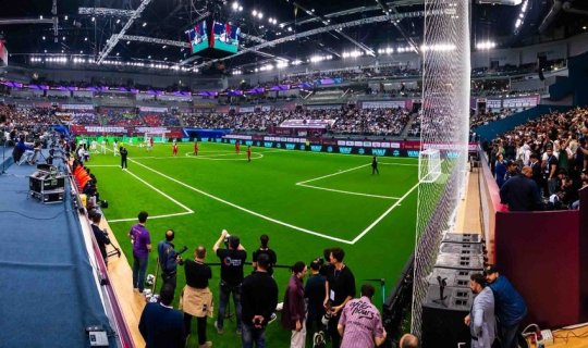 Minifutbol üzrə Azərbaycan - İngiltərə matçında azarkeş rekordu qeydə alınıb