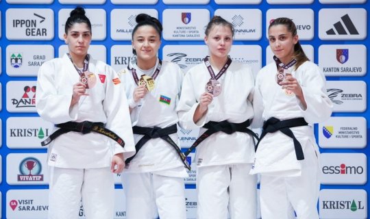 Azərbaycan cüdoçuları Avropa Kubokunu 4 medalla başa vurublar