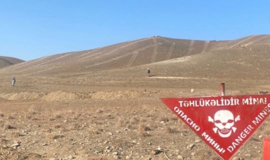 Ötən ay nə qədər ərazinin minalardan təmizləndiyi açıqlanıb