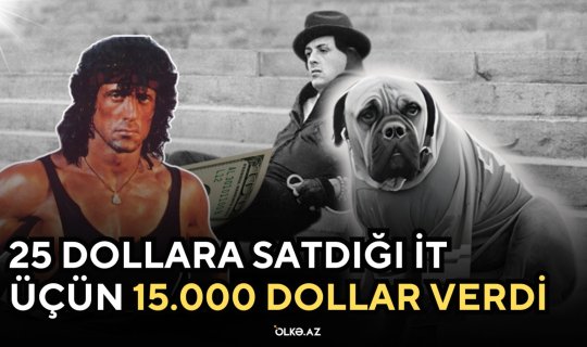 Doğuş zamanı iflic oldu, yoxsulluqdan satdığı itini 15 minə aldı, yazdığı ssenari ilə əfsanəyə çevrildi - Stallonenin hekayəsi - VİDEO