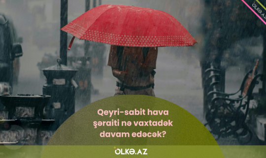 Qeyri-sabit hava şəraiti nə vaxtadək davam edəcək? - Sinoptiklər