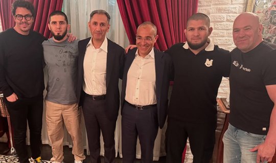 Həbib azərbaycanlı nazirlərlə bir arada - FOTO