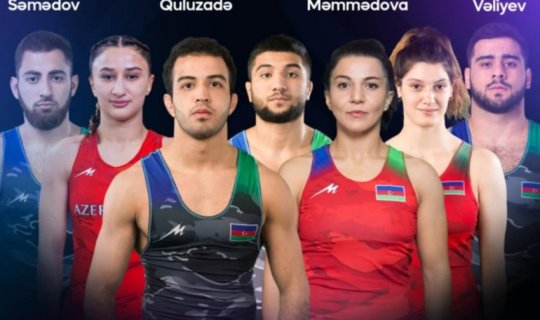 Azərbaycan güləşçiləri ənənəvi yarışın ikinci günündə 6 medal qazanıblar