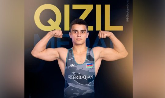 Azərbaycan güləşçisi Avropa çempionu oldu