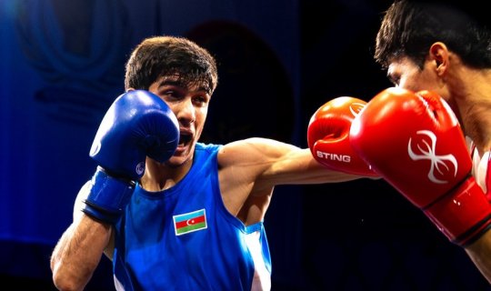 Azərbaycanın üç boksçusu Dünya Kubokunda medallar qazanıb - FOTOLAR
