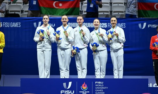 Gimnastlarımız qızıl medal qazandılar&nbsp;