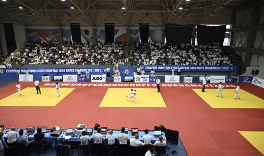 Bakıda Avropa Cüdo Ümidləri turniri start götürüb