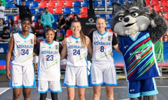 Azərbaycanın 3x3 basketbol millisi 1/4 finala vəsiqə qazanıb