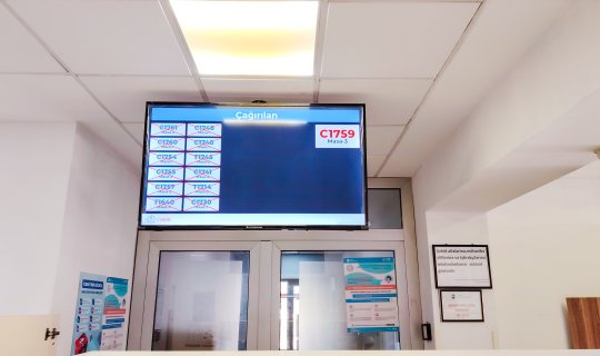Daha üç tibb müəssisəsində elektron növbə sistemi qurulub