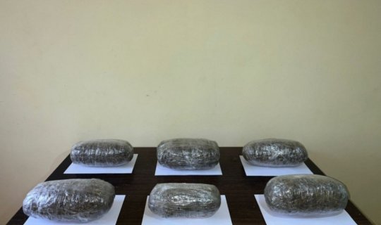 İrandan Azərbaycana 5 kq-dan çox narkotik keçirilməsinin qarşısı alındı