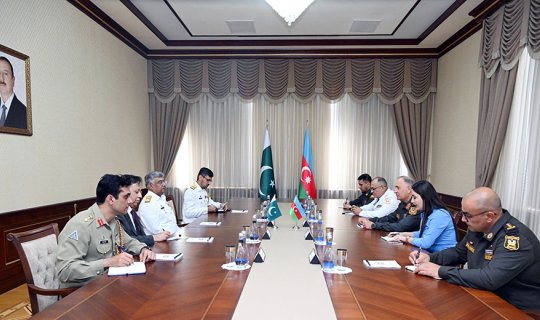 Azərbaycan və Pakistan arasında hərbi əməkdaşlıq müzakirə olunub - FOTO