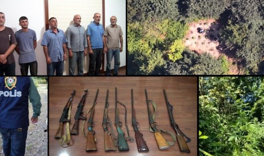 Dağda narkotik becərən silahlı dəstə ifşa olundu -&nbsp;3 nəfər həbs edildi