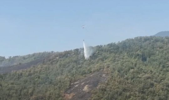 Xocavənd, Ağdərə və Zəngilanda yanğın baş verib, helikopterlər cəlb olunub