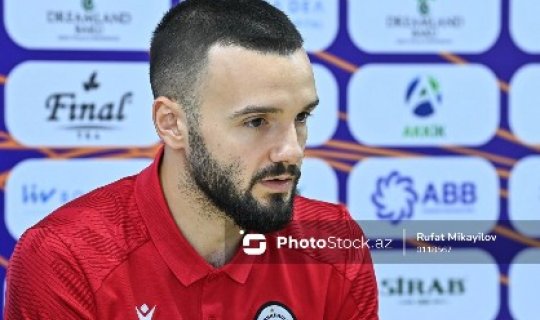 Kamer Qaka: "Bakıya gələrkən çətin oyun olacağını bilirdik"