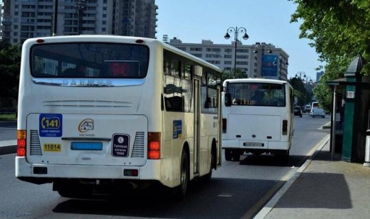 Sərxoş halda sərnişin daşıyan avtobus sürücüsü həbs edildi - FOTO