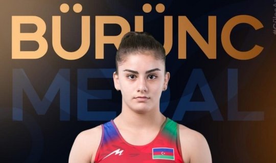 Azərbaycanın qadın güləşçisi dünya çempionatında bürünc medal qazanıb