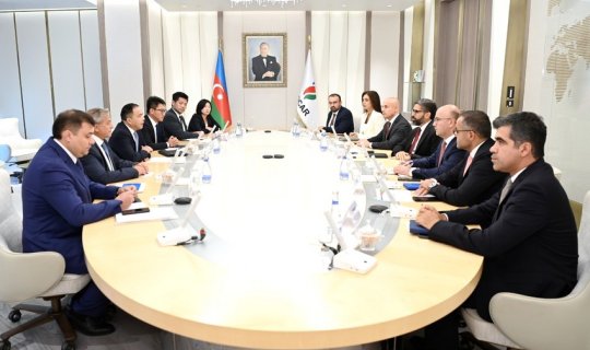 SOCAR və Çinin CC7 şirkəti neft kimyası sahəsində əməkdaşlığı müzakirə ediblər