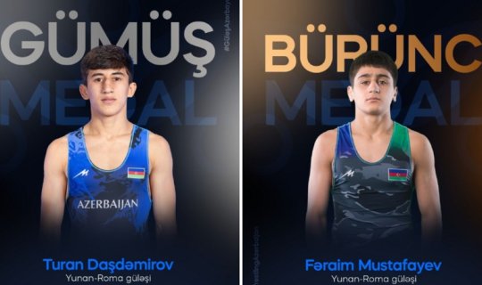 Azərbaycan güləşçiləri dünya çempionatında daha 2 medal qazanıblar