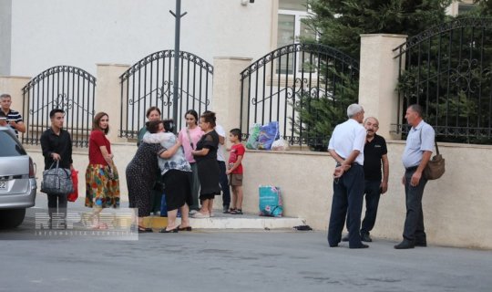Ağdamın Xıdırlı kəndinə köçürülən ailələrə açarlar təqdim edilib