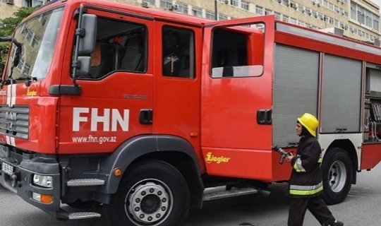 Bakıda istixana yanır