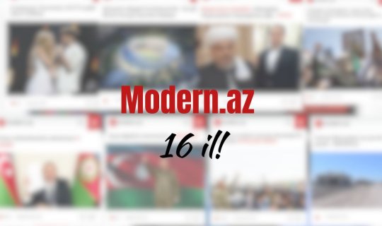 Modern.az-ın 16 yaşı tamam oldu