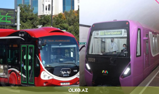 Avtobus və metroda gediş haqqı 1 manat olacaq? - RƏSMİ AÇIQLAMA