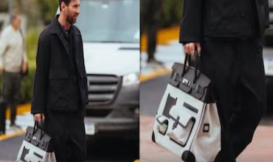 Messi milli komanda üslubunda: 65 min dollarlıq palto və dəbli çantada&nbsp;
