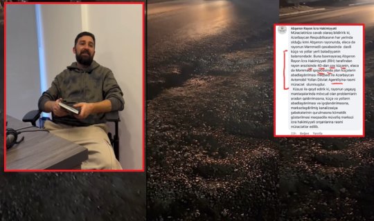 Məşhur stəndapçı yoldan şikayət etdi, qurumlar bir-birinin üstünə atdı - VİDEO