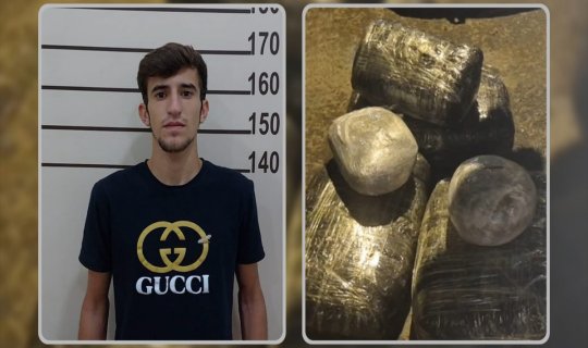 Narkokuryerdən 13 kq marixuana&nbsp;aşkarlandı