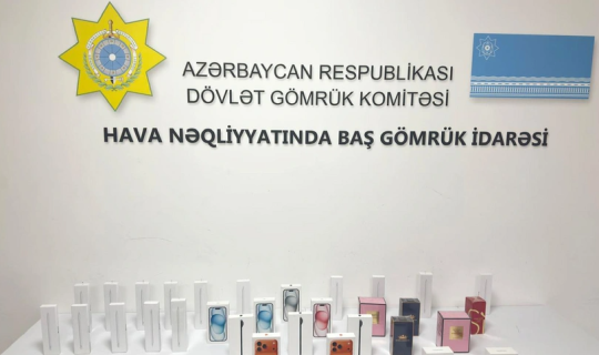"iPhone"lara görə Bakıda saxlanıldı