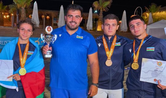 İdmançılarımız dünya çempionatında 2 qızıl medal qazanıblar