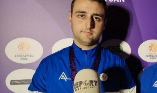 III MDB Oyunlarının bürünc medalçısı: "Bayrağımızı digərləri sırasında dalğalandırmaq şərəfdir"