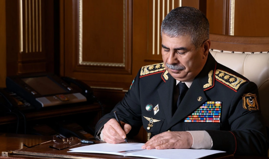 Zakir Həsənov italiyalı həmkarına başsağlığı verib