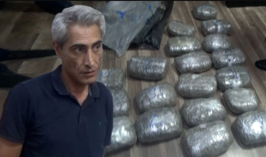 Bakıda keçmiş məhkumdan 20 kiloqram NARKOTİK AŞKARLANDI