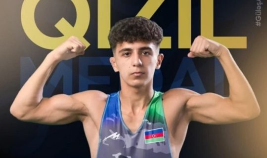 Azərbaycanın sərbəst güləşçisi III MDB Oyunlarında qızıl medal qazanıb