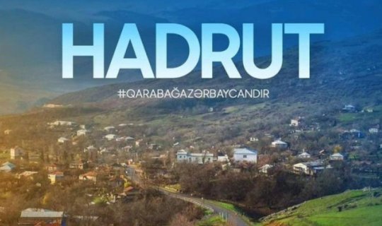 Hadrutun işğaldan azad olunmasından 5 il ötü