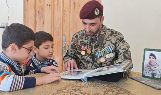 Güllə mənə dəyərək çıxıb onun boğazına girmişdi... - Murov döyüşlərinin qəhrəmanı