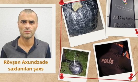 Polis Astarada əməliyyat keçirdi -&nbsp;"PUA marşrutu" aşkarlandı