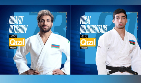 Azərbaycan cüdoçuları Qran-pridə 2 qızıl, 1 bürünc medal qazanıblar