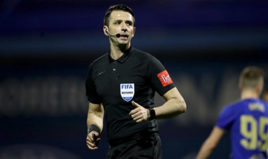 Xorvatiyalı FIFA referisi Azərbaycan komandasının matçına ilk dəfə təyinat alıb