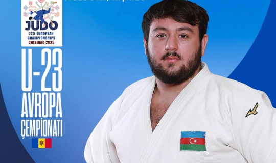 Azərbaycanın cüdoçusu Avropa çempionatında qızıl medal qazanıb