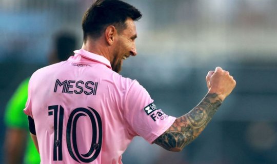 Messi MLS tarixinə keçdi