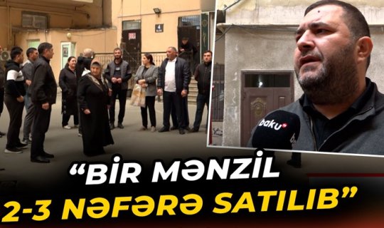 "Bankdan kredit götürüb ev almışıq, amma yaşaya bilmirik" - Video