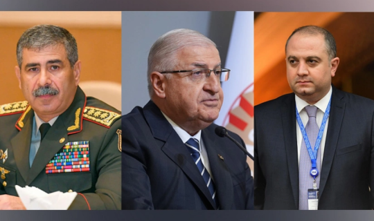 Yaşar Gülər azərbaycanlı və gürcüstanlı həmkarı ilə təyyarə qəzasını müzakirə edib