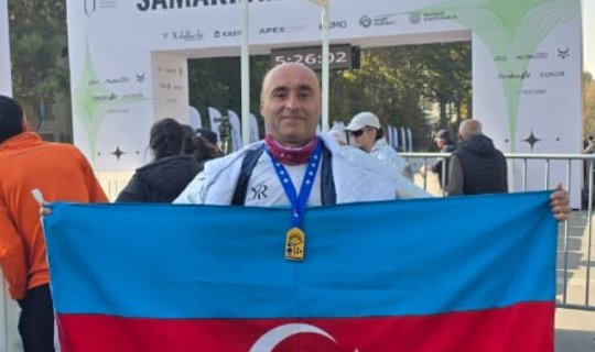 Azərbaycanlı ultramarafonçu beynəlxalq marafonda uğur qazanıb