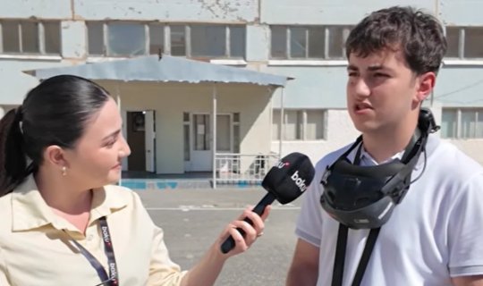 Sumqayıtda 10-cu sinif şagirdi dron hazırladı: Üç ay vaxtını aldı - VİDEO