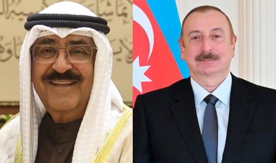 Küveyt Əmiri İlham Əliyevi təbrik edib