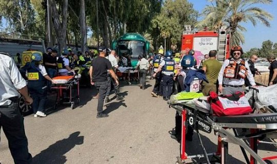 İsrailin mərkəzində TERROR: Ölənlər və yaralananlar var