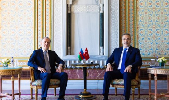 Ceyhun Bayramov&nbsp;İstanbulda Hakan Fidanla görüşüb
